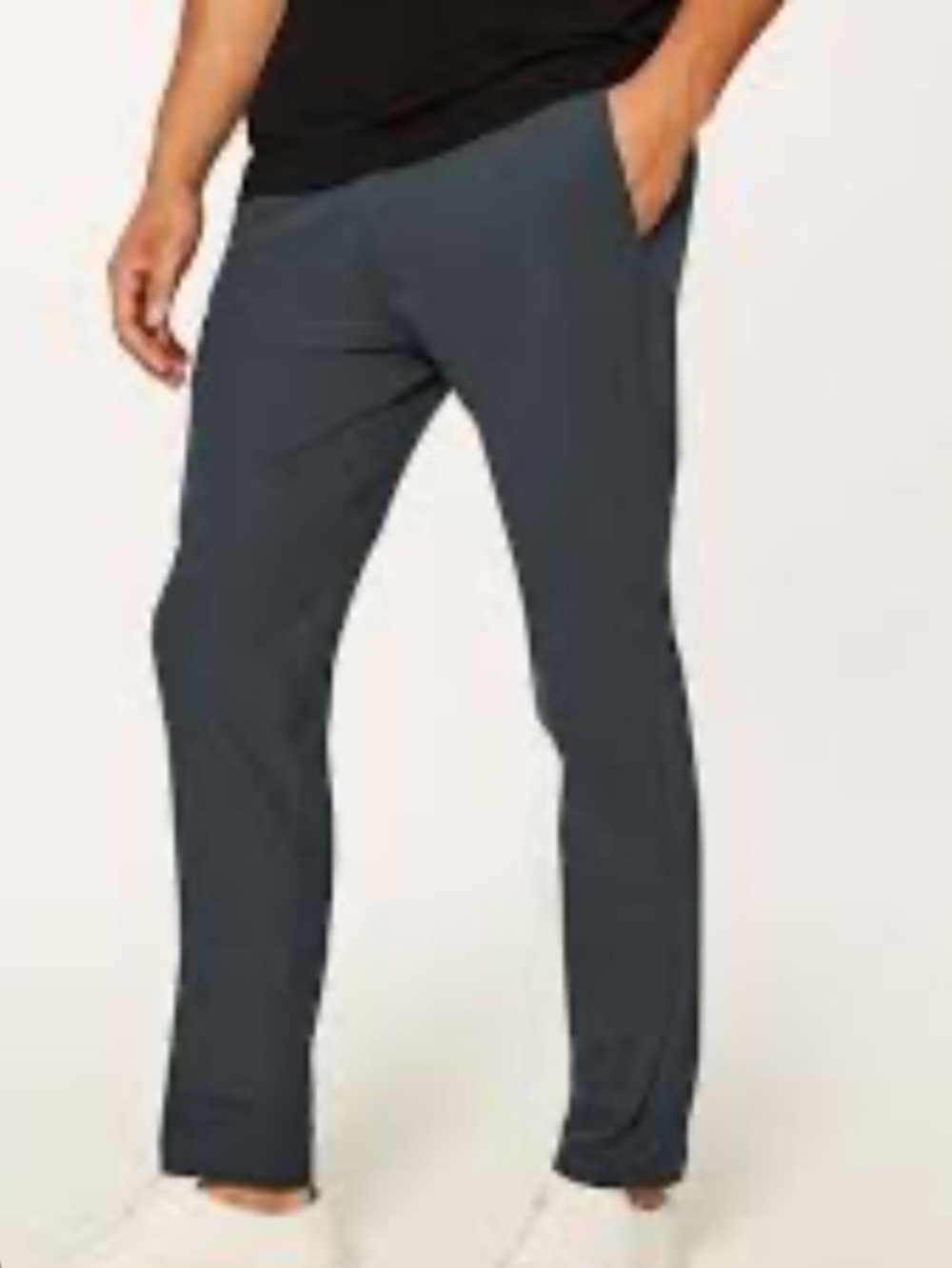 Lululemon Commission Slim ABC Pants Melanite Dark Gray Athleisure 36x29